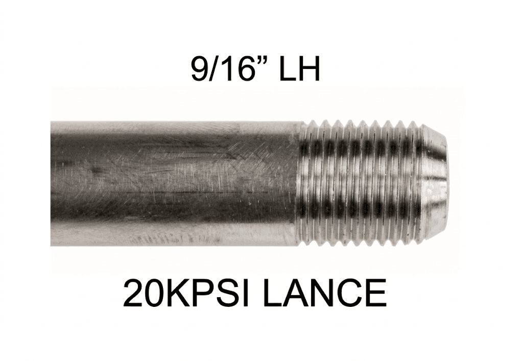 Barrel Tube 9/16"UNF LH 20kpsi